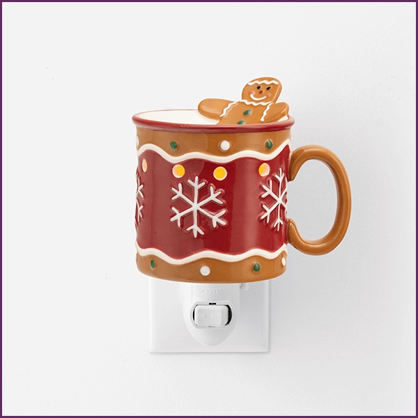 Gingerbread Man Scentsy Mini Warmer | Stock On 2