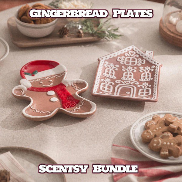 Gingerbread Plates Scentsy Bundle