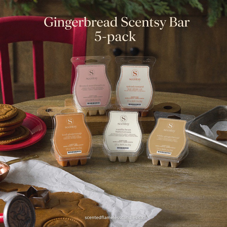 Gingerbread Scentsy Bar 5 Pack Gingerbread Scentsy Bar 5 Pack