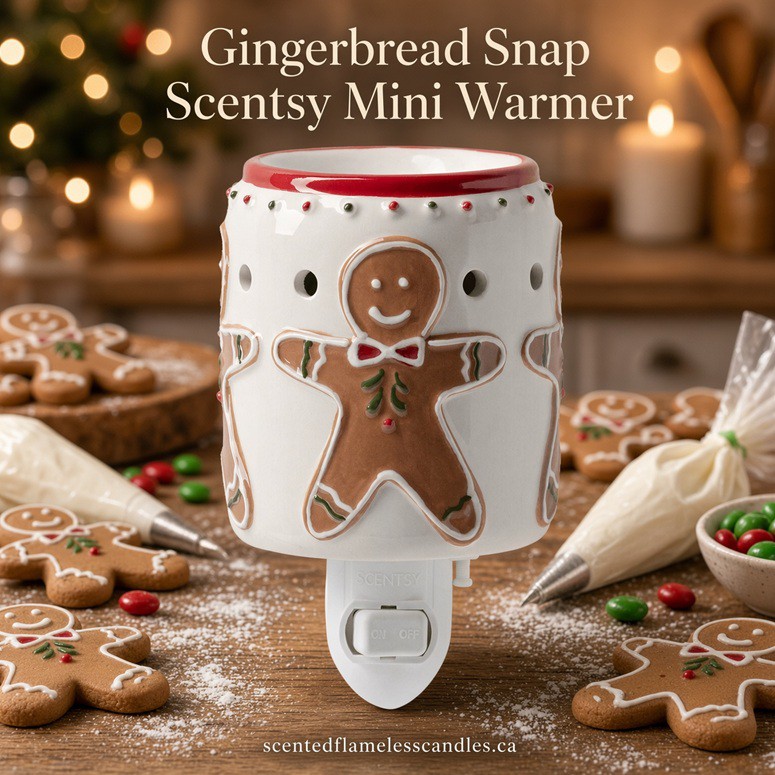 Gingerbread Snap Scentsy Mini Warmer Gingerbread Snap Scentsy Mini Warmer