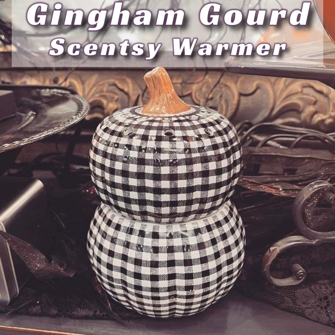 Gingham Gourd Scentsy Warmer