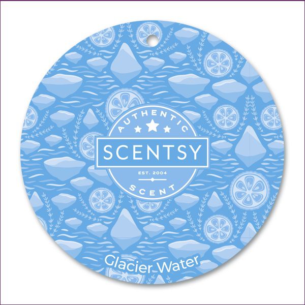 Glacier Water Scentsy Scent Circle Glacier Water Scentsy Scent Circle