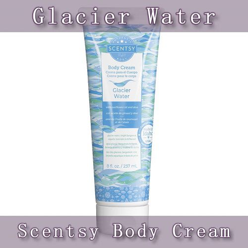 Glacier Water Scentsy Body Cream