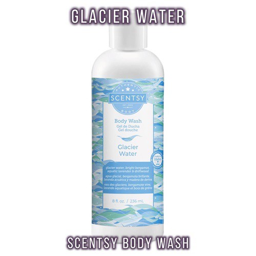 Glacier Water Scentsy Body Wash