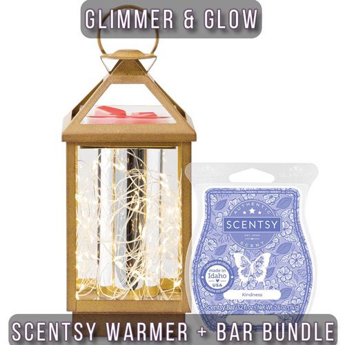 Glimmer and Glow Warmer and Scentsy Bar Bundle
