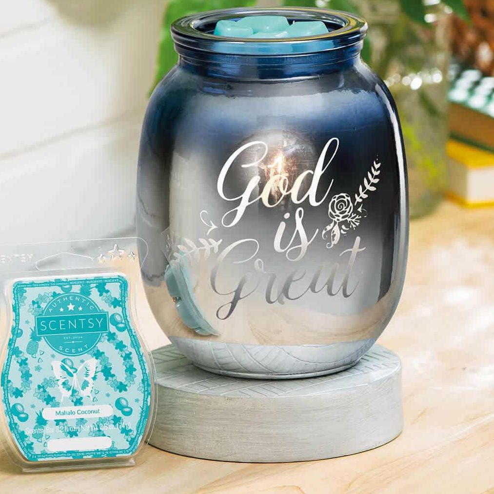 God is Great Scentsy Warmer Alt