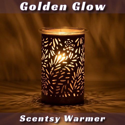 Golden Glow Scentsy Warmer | Dark