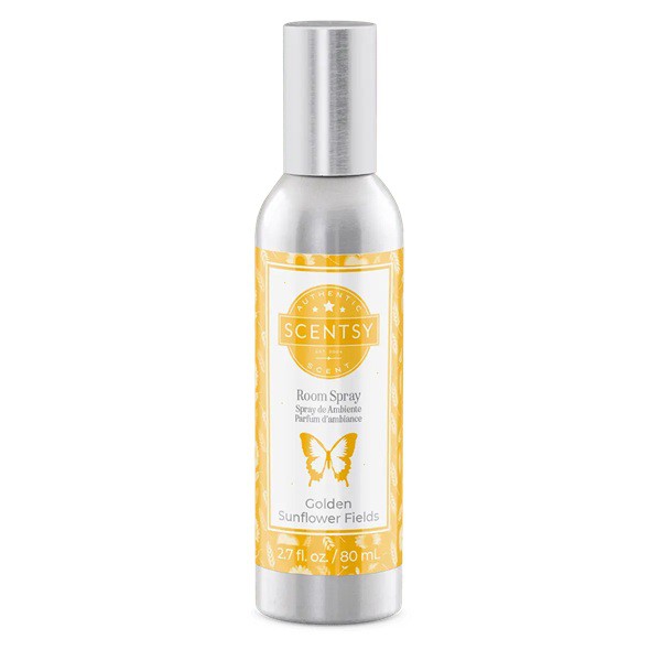 Golden Sunflower Fields Scentsy Room Spray Golden Sunflower Fields Scentsy Room Spray