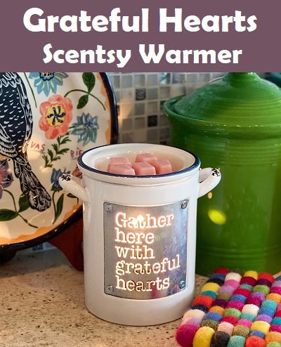 Grateful Hearts Scentsy Warmer