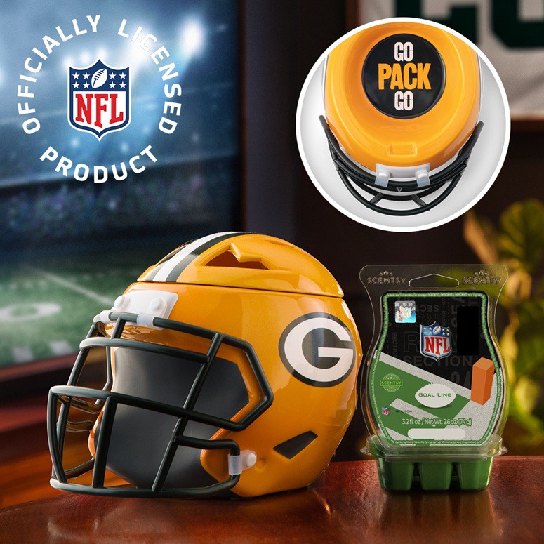 Green Bay Packers Helmet Scentsy Warmer Green Bay Packers Helmet Scentsy Warmer