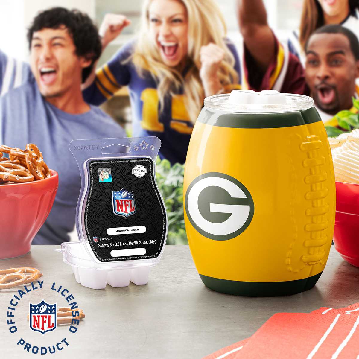 Green Bay Packers Scentsy Warmer
