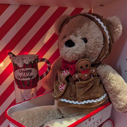 Gretchen Gingerbread Bear Scentsy Buddy | No Title