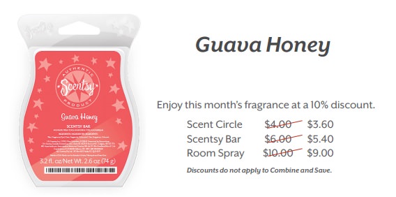 Guava Honey is the July 2015 Scent Of The Month