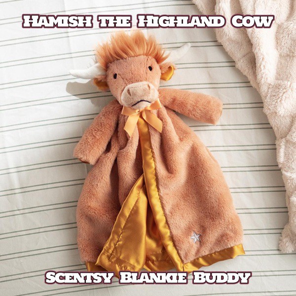 Hamish the Highland Cow Scentsy Blankie Buddy