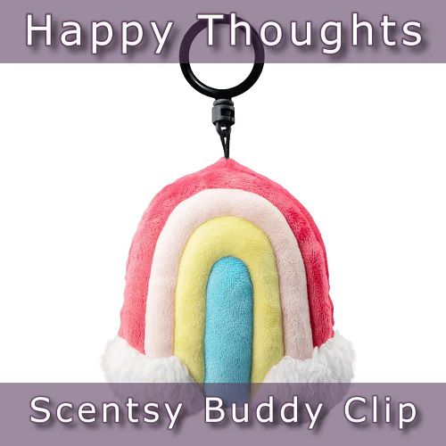 Happy Thoughts Scentsy Buddy Clip