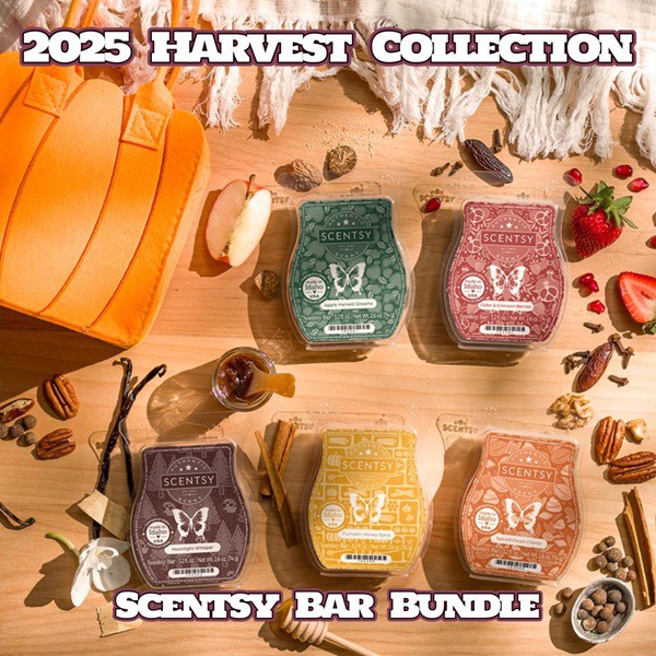 Harvest Scentsy Wax Bar Collection 2025
