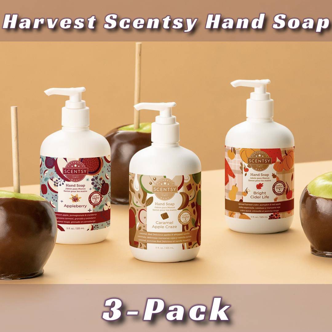 Harvest Scentsy Hand Soap 3-pack