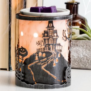 Haunt Wrap With The Carrara Scentsy Warmer