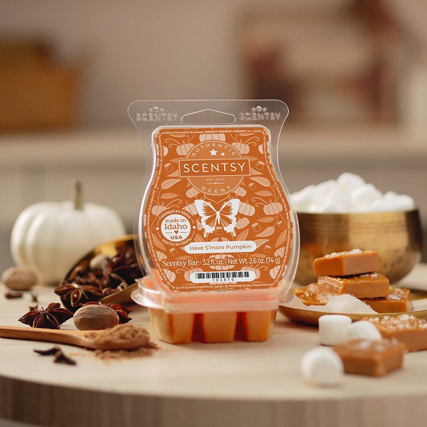 Have Sʼmore Pumpkin Scentsy Bar