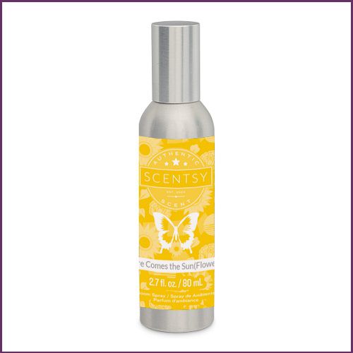 Here Comes The Sun Flowers Scentsy Room Spray