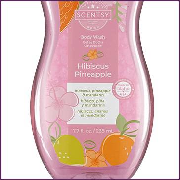 Hibiscus Pineapple Scentsy Body Wash Lower Hibiscus Pineapple Scentsy Body Wash Lower