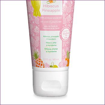 Hibiscus Pineapple Scentsy Hand Cream Stock Image