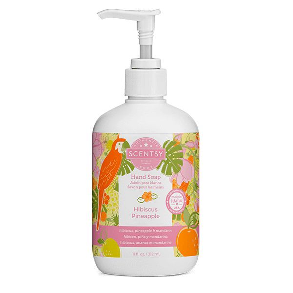 Hibiscus Pineapple Scentsy Hand Soap Stock