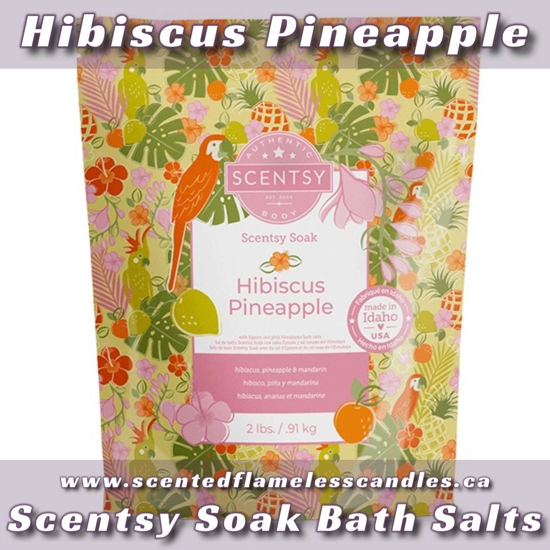 Hibiscus Pineapple Scentsy Soak Bath Salts