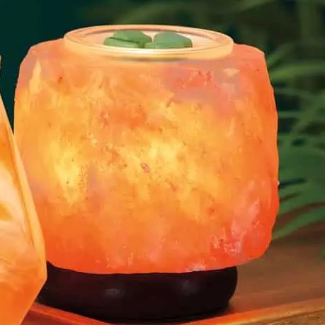 Himalayan Pink Salt Scentsy Warmer On Front