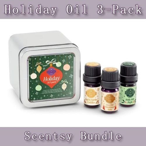 3 Pack Scentsy Oils Holiday 2023 Bundle