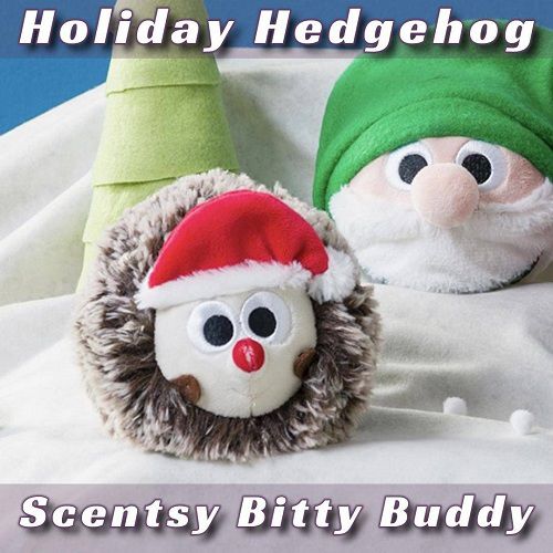 Holiday Hedgehog Scentsy Bitty Buddy