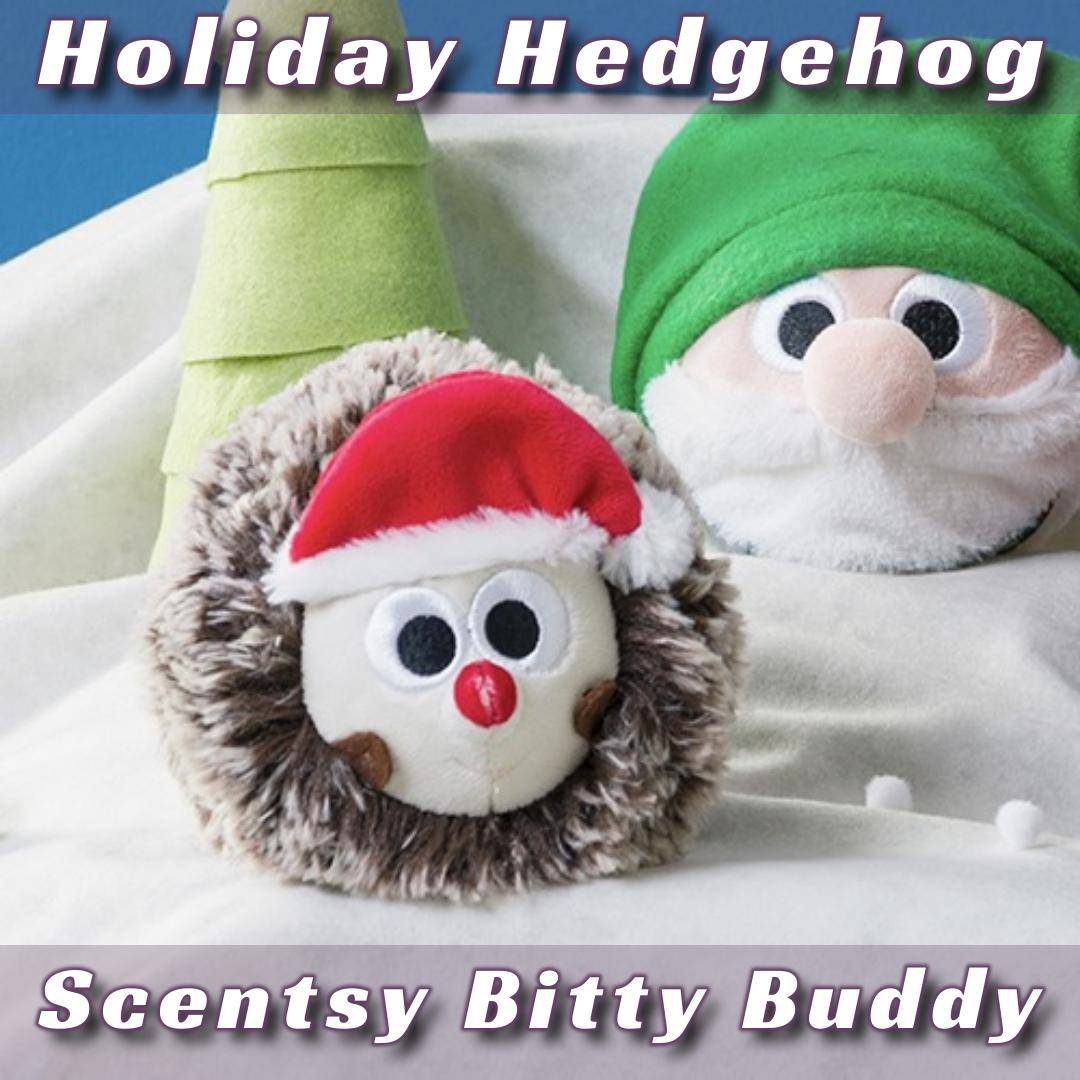 Holiday Hedgehog Scentsy Bitty Buddy