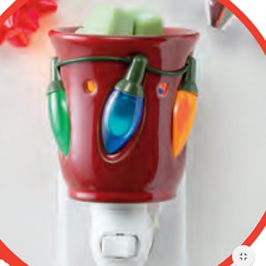 Holiday Lights Scentsy Christmas Nightlight