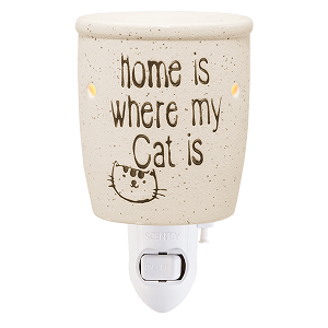Home is Where My Cat Is Scentsy Warmer