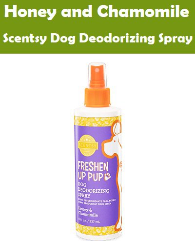 Honey and Chamomile Scentsy Dog Deodorizing Spray