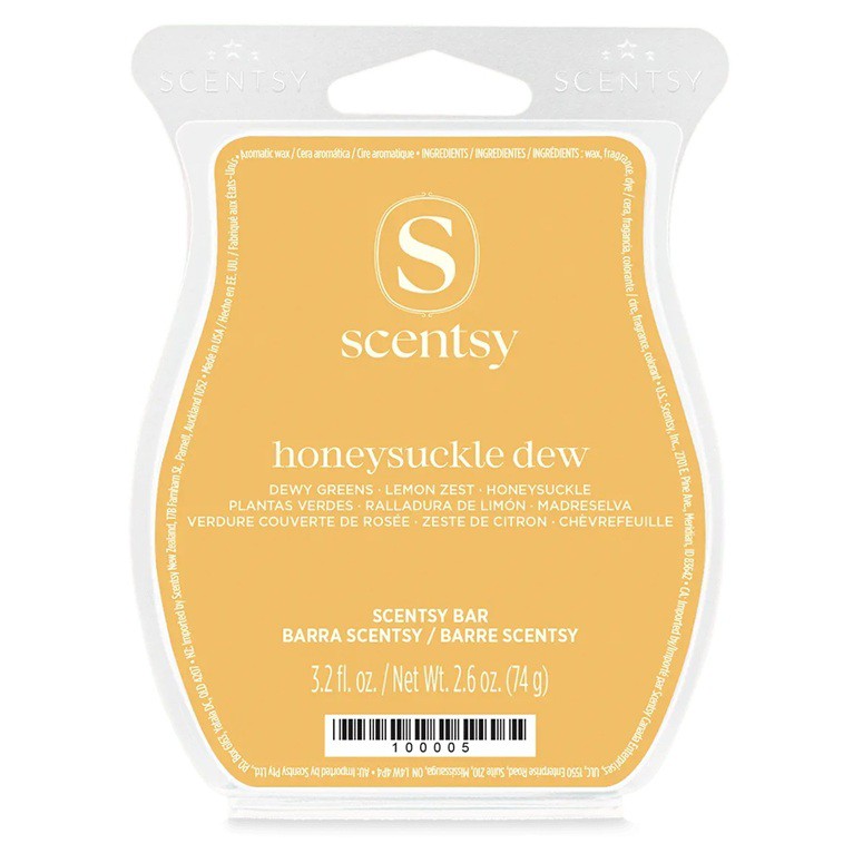 Honeysuckle Dew Scentsy Bar | Happiness Blooms Collection
