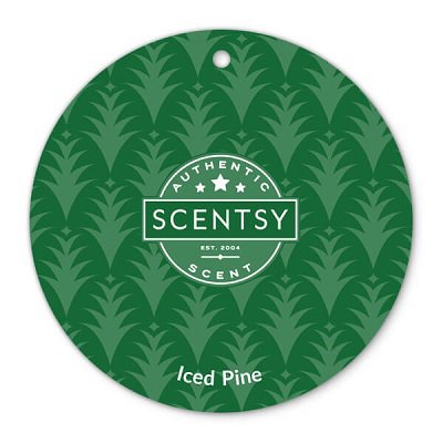 Iced Pine Scentsy Scent Circle Stock Image