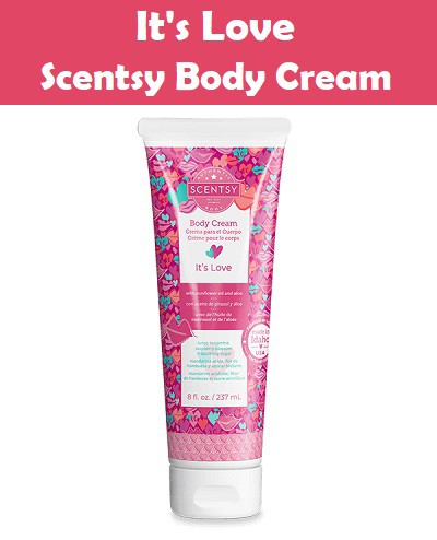 It's Love Scentsy Body Cream