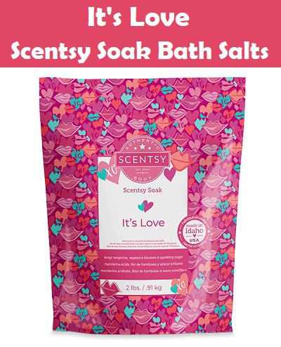 It's Love Scentsy Soak Bath Salts