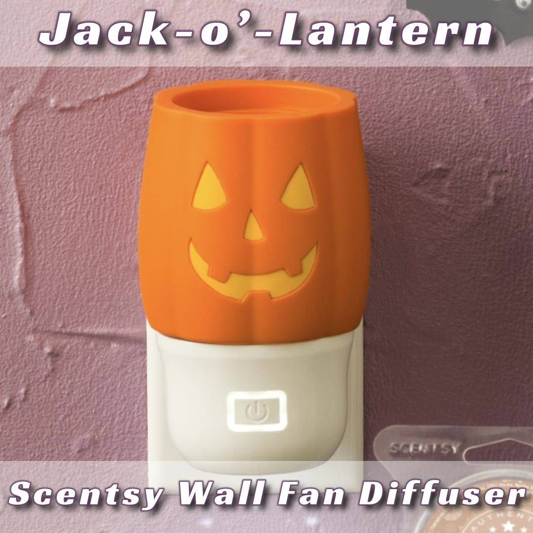 Jack O' Lantern Scentsy Wall Fan Diffuser