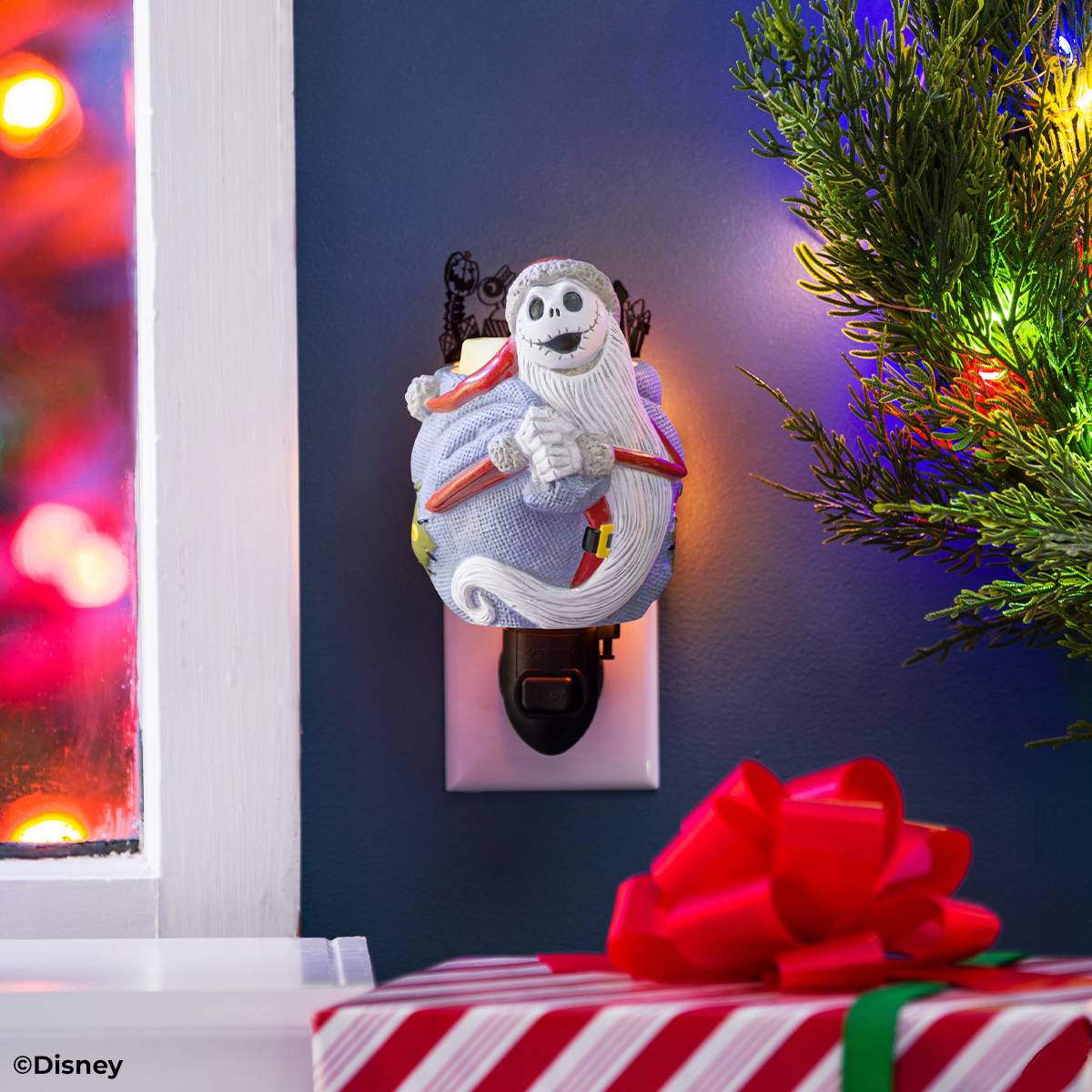 Jack Skellington Santa Claus Scentsy Mini Warmer