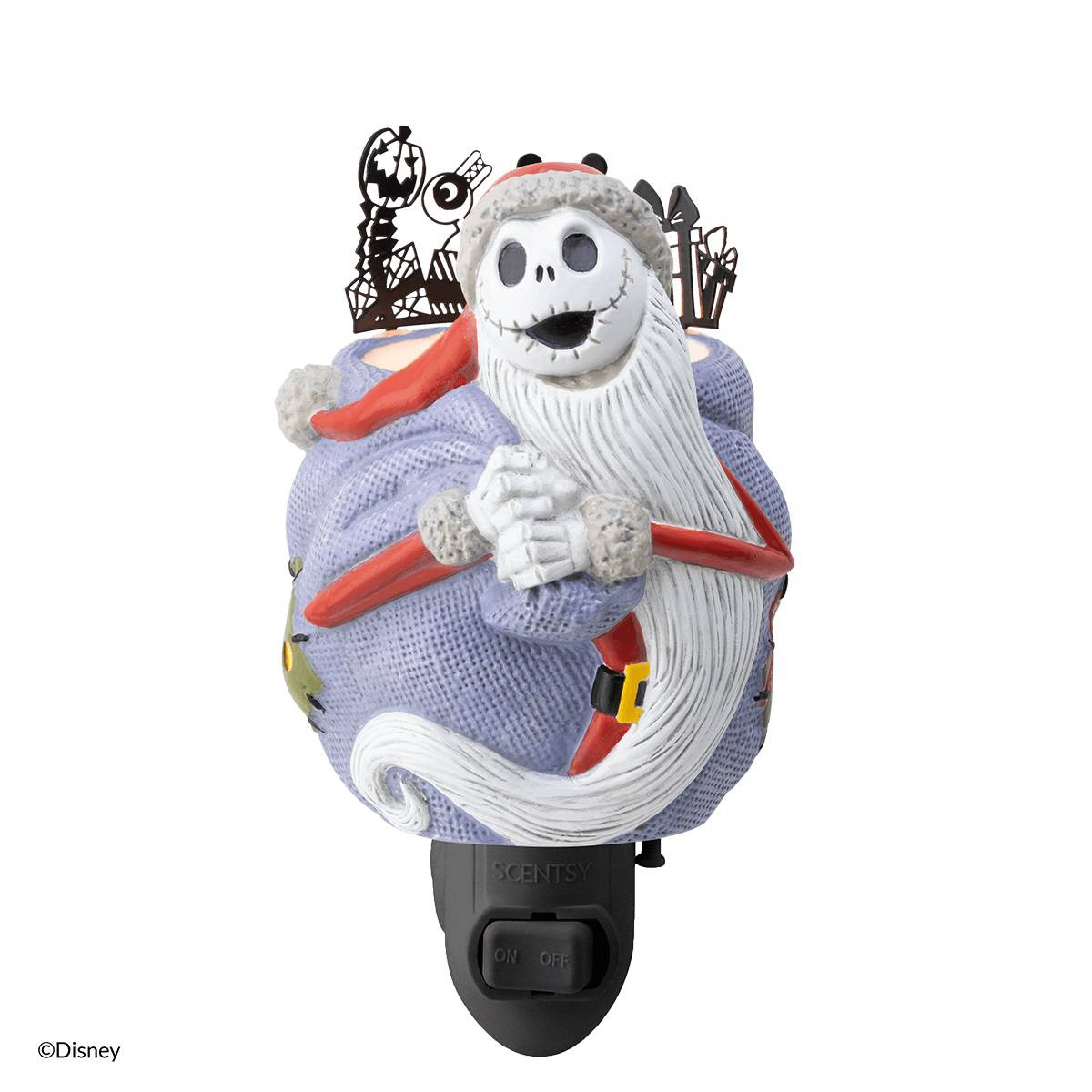 Jack Skellington Santa Claus Scentsy Mini Warmer | Stock On Jack Skellington Santa Claus Scentsy Mini Warmer | Stock On