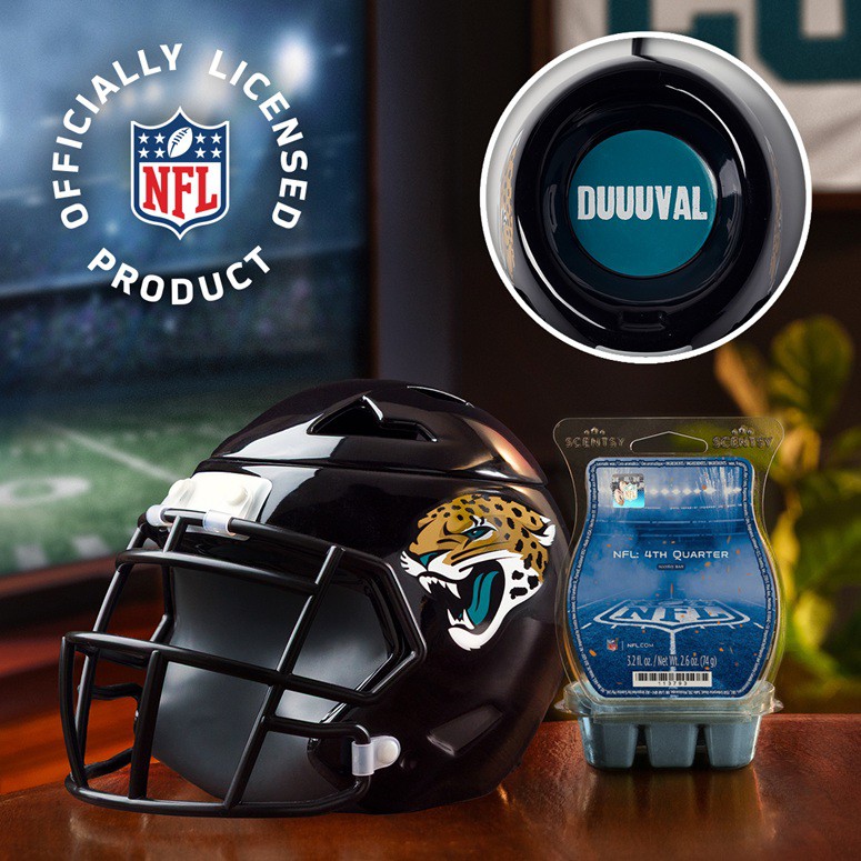 Jacksonville Jaguars Helmet Scentsy Warmer Jacksonville Jaguars Helmet Scentsy Warmer