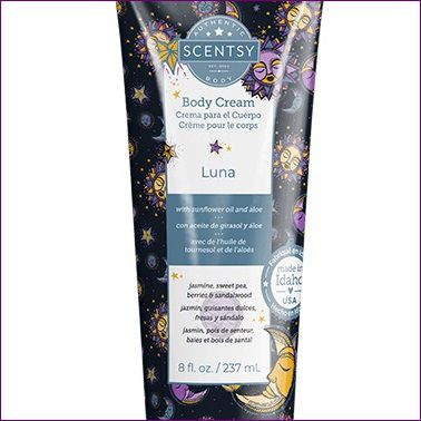 Jammy Time Scentsy Body Cream Closeup Jammy Time Scentsy Body Cream Closeup