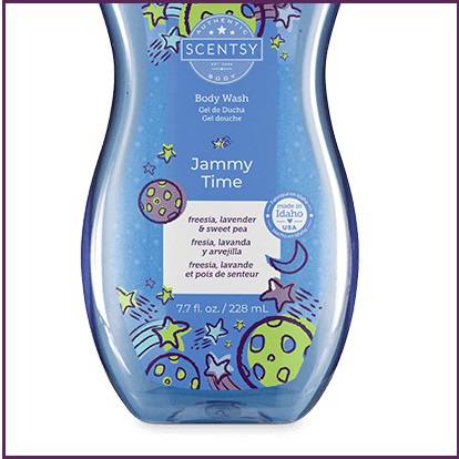 Jammy Time Scentsy Body Wash Lower