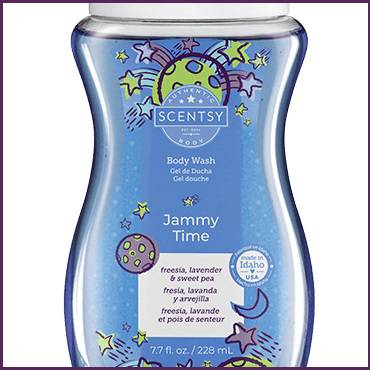 Jammy Time Scentsy Body Wash Center