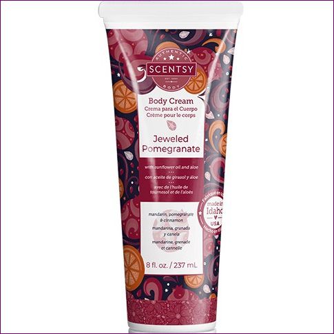 Jeweled Pomegranate Scentsy Body Cream Stock Jeweled Pomegranate Scentsy Body Cream Stock