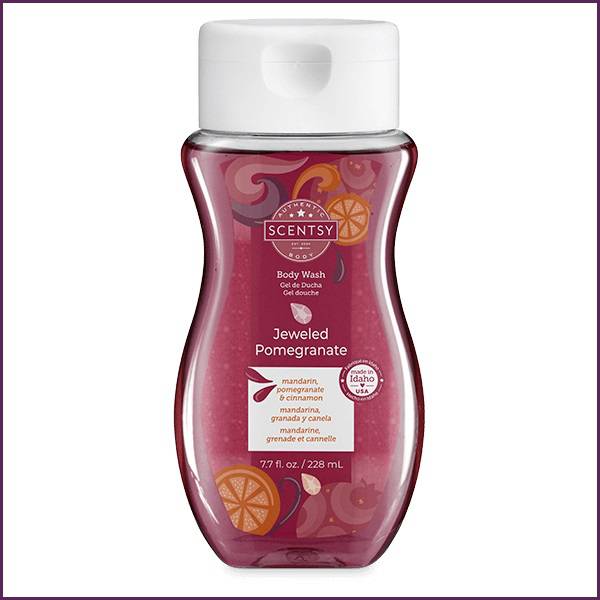 Jeweled Pomegranate Scentsy Body Wash