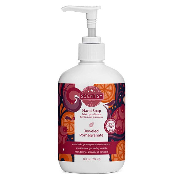 Jeweled Pomegranate Scentsy Hand Soap Stock Jeweled Pomegranate Scentsy Hand Soap Stock
