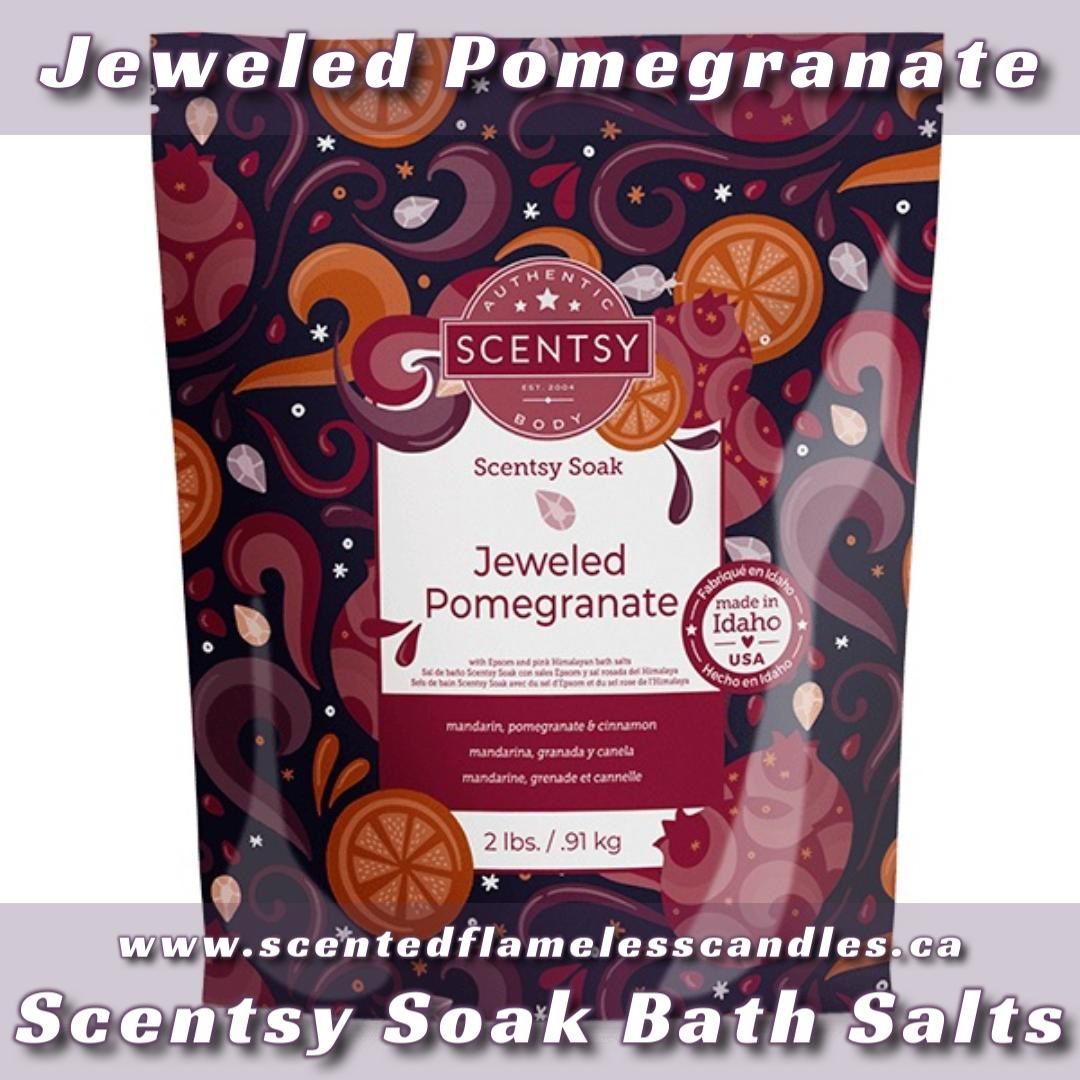 Jeweled Pomegranate Scentsy Soak Bath Salts